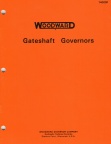 Manual 14000F.  Last Woodward turbine water wheel gateshaft type governor manual printed in 1995.